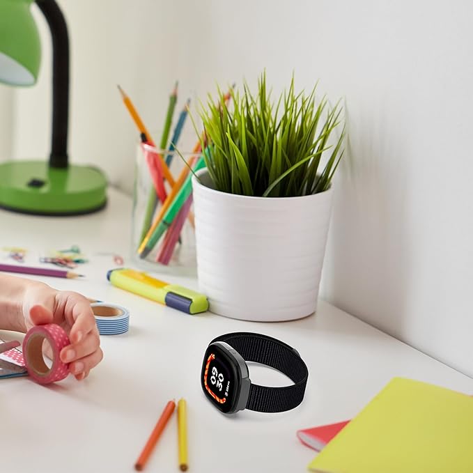 Compatible with Fitbit Ace LTE, Quick Release Nylon HOOK LOOP Sport Strap Accessory Fit for Fitbit Ace LTE Band, Mint