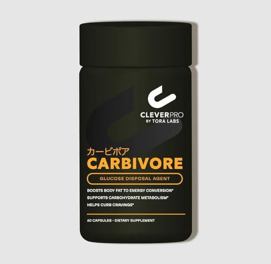 Carbivore Glucose Disposal Agent ??Supplement & Metabolism Booster??Supports Carbohydrate Metabolism, Converts Body Fat to Energy ??60 Capsules
