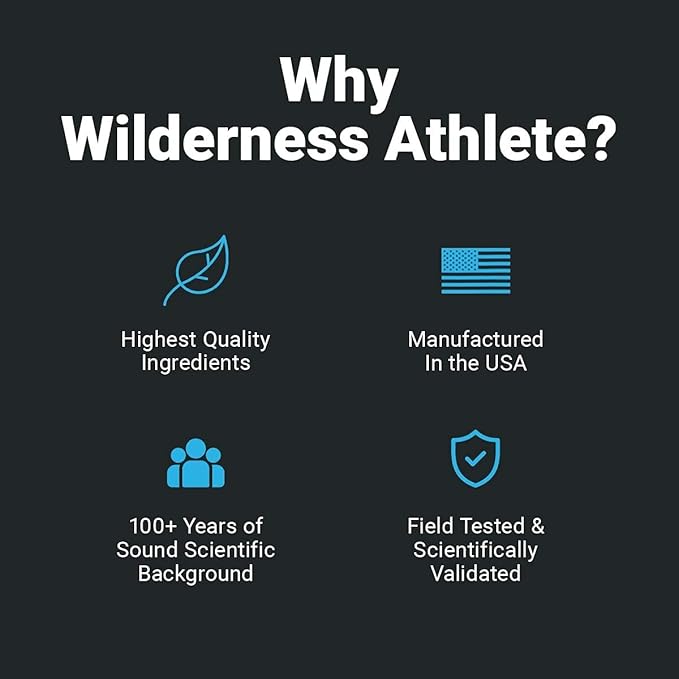 Wilderness Athlete - Creatine HMB - Micronized Creatine Monohydrate Powder HMB and Vitamin D3 Supplement - Creatine Powder Butyrate Supplement - Best Rated Creatine for Women & Men