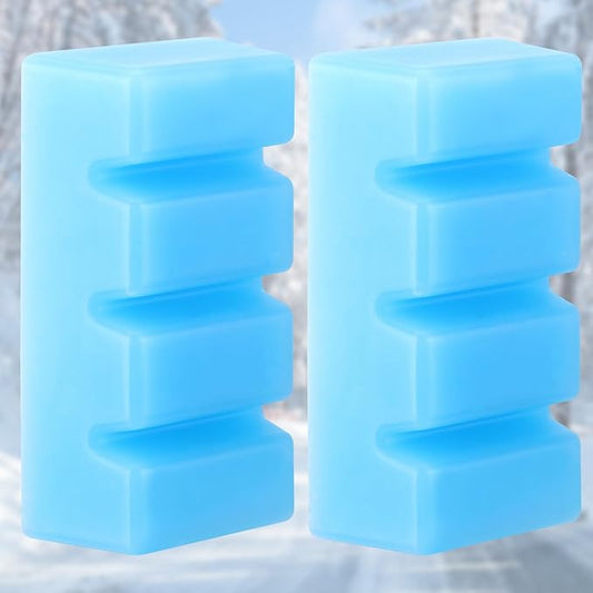 2.8LB Snowboard and Ski Wax, 2Pcs Universal Snow Block Wax Ski and Snowboard Racing Wax for Protecting Ski and Snowboard Baseplate Daily Maintenance