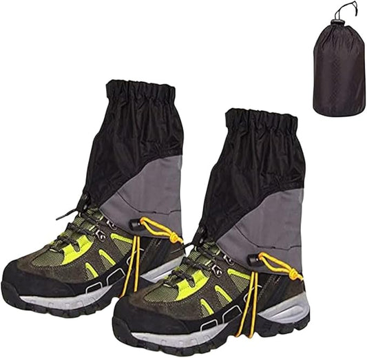 Waterproof Gators for Hiking Boots and Shoes Lightweight Adjustable Leg Gaiters for Men Women Gaiters for Hiking Snowshoeing
