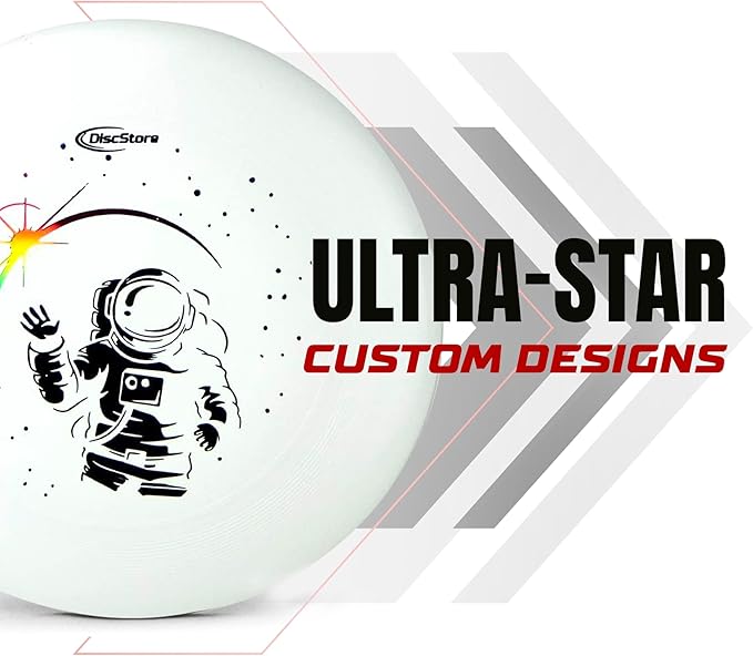 Custom Supercolor Discraft 175g Ultra-Star - Ultimate Flying Disc