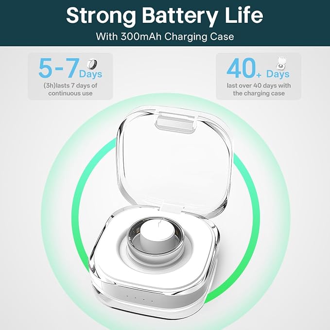 Smart Rings for Women Men,Fitness Tracker Ring,Heart Rate,Blood Oxygen,Blood Pressure,Step Tracker,Sleep Monitoring,No Subscription Fee,IP68 Waterproof Smart Ring for iphone&Android(Silver 10)