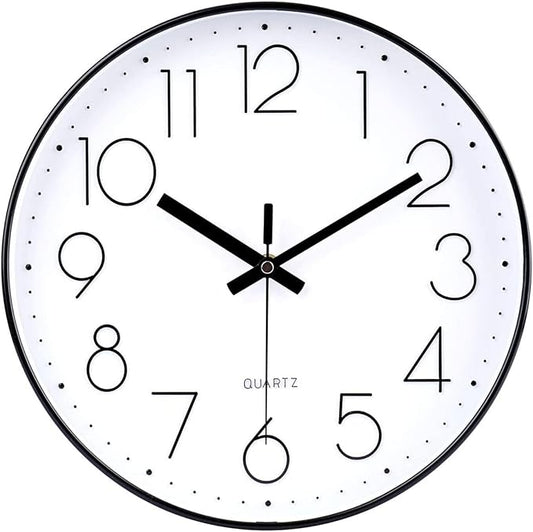 jomparis 16 Inch Large Wall Clock Modern Elegant Style for Living Room Office Kitchen Dining Room