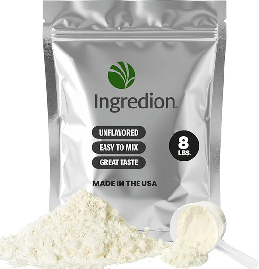Premium Pea Protein Isolate Bulk pouch Non-GMO (8 lb)