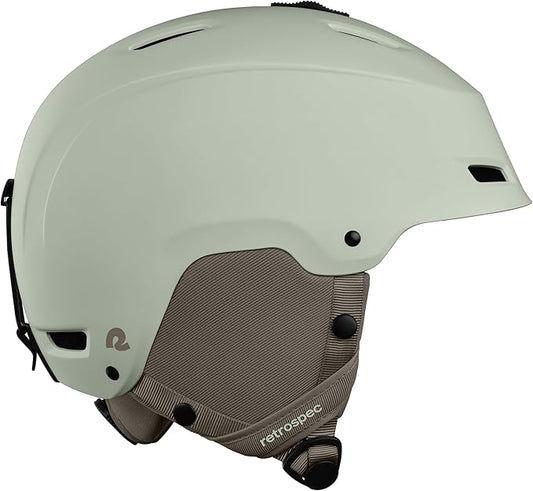 Retrospec Zephyr Ski Helmet - Snowboard Helmet for Adults & Youth - Adjustable Fit with Breathable Vents for Men, Women, Boys and Girls