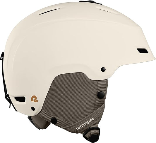 Retrospec Zephyr Ski Helmet - Snowboard Helmet for Adults & Youth - Adjustable Fit with Breathable Vents for Men, Women, Boys and Girls