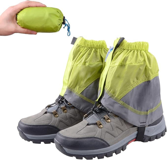 TRIWONDER Gaiters Low Gators Lightweight Waterproof Ankle Gaiters for Hiking Walking Backpacking