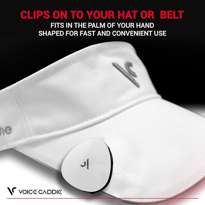 VOICE CADDIE VC300SE Voice Golf GPS, White, One Size (VC300SE_WH)