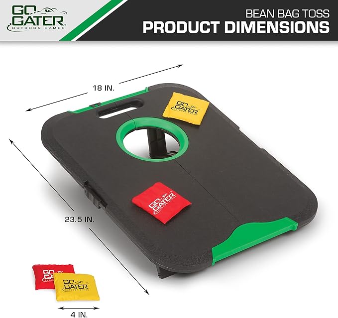 EastPoint Sports Go! Gater Cornhole – Light-Up and Travel Versions – Easy Storage & Light-Weight – Perfect for Outdoor and Indoor Play