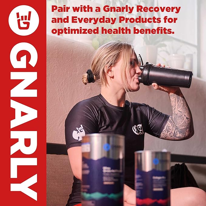 Gnarly Nutrition BCAA Powder, Lemon Lime ??Pre-workout BCAAS Amino Acids ??NSF Contents Certified ??Supplement to Support and Rebuild Muscle ??Lemon Lime with Caffeine, 10.58 oz