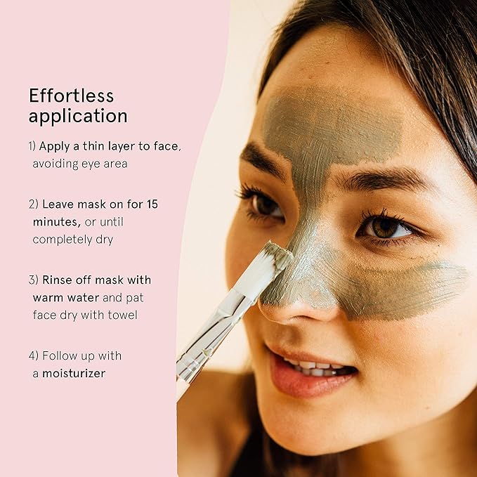 grace & stella Dead Sea Mud Mask (120ml) - Vegan Detox Dead Sea Mask - Mud Masks For Face And Body Mask - Mud Face Mask For Oily Acne, Blackheads