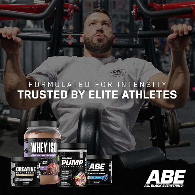 All Black Everything Pre Workout Powder | 30 Servings | Sour Apple | 350mg Caffeine | Nootropic Pre-Workout Blend | Beta Alanine + Citrulline | Energy Supplement for Men and Women